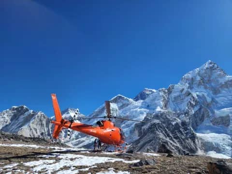 Lukla to Kathmandu Helicopter Flight