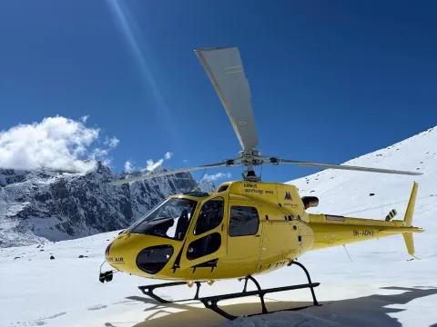 Everest Base Camp Helicopter Tour with Kalapatthar Landing