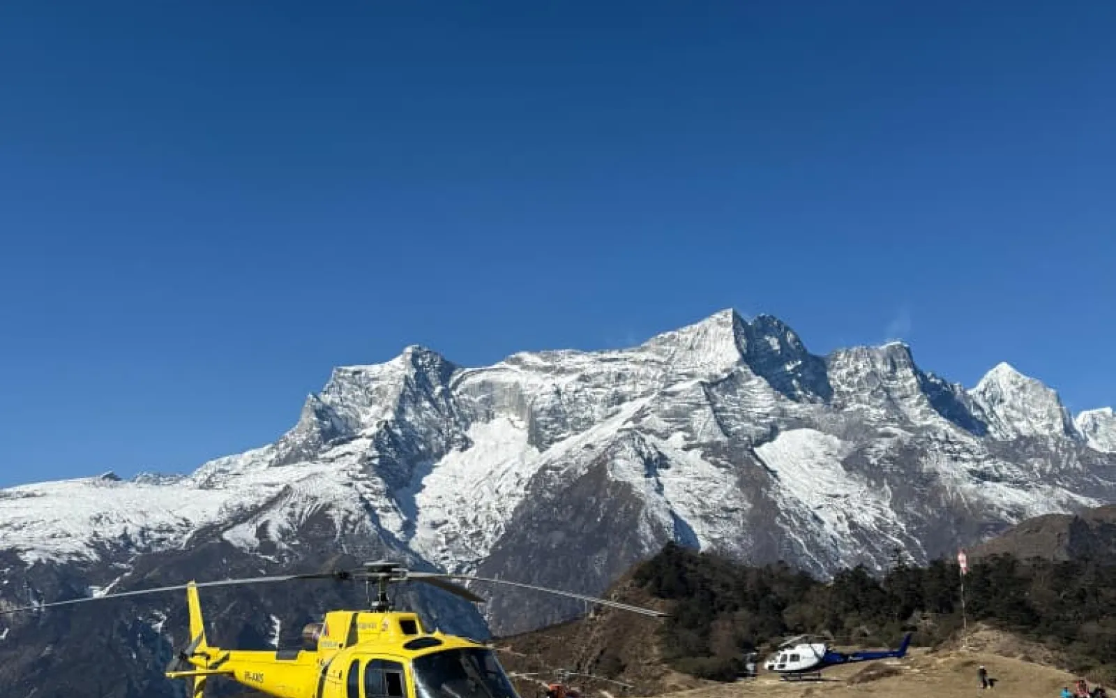 Helicopter Wedding Photography in Nepal