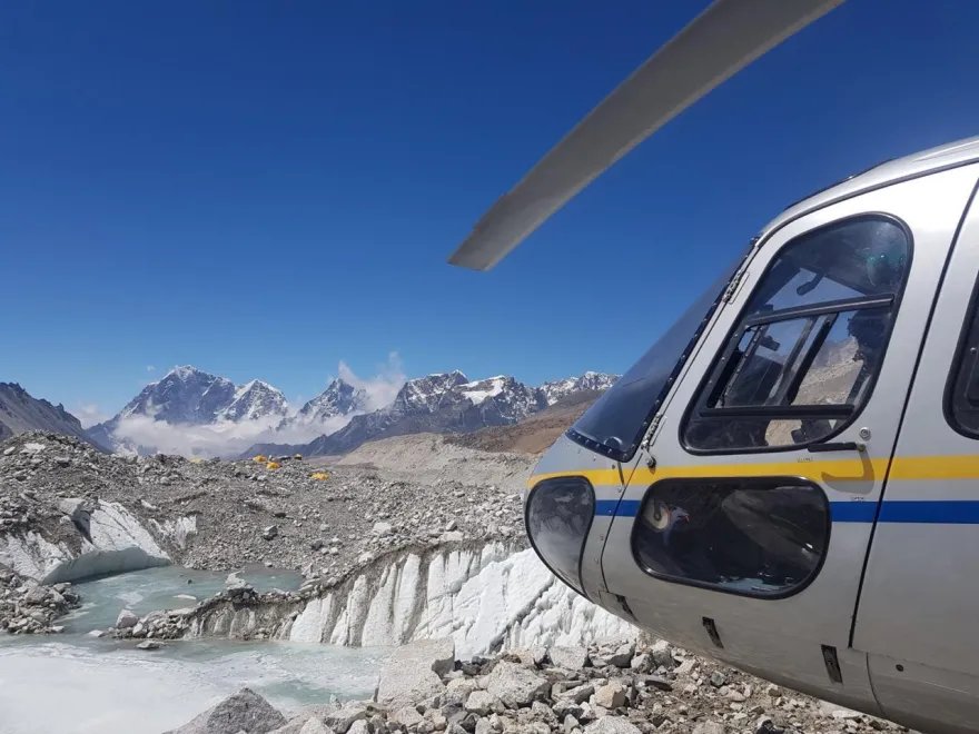 Namche to Kathmandu Shared Helicopter Tour