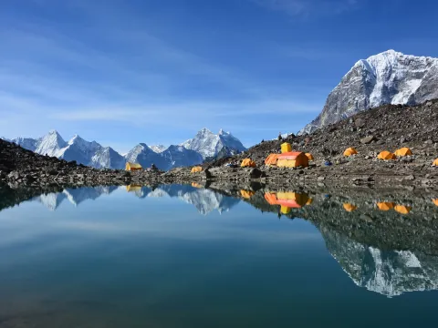 Lobuche to Lukla Helicopter Tour