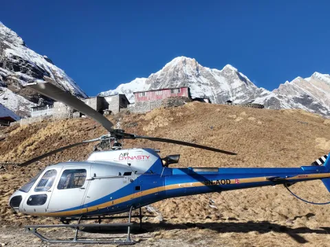 Annapurna Region Helicopter Charter Flight