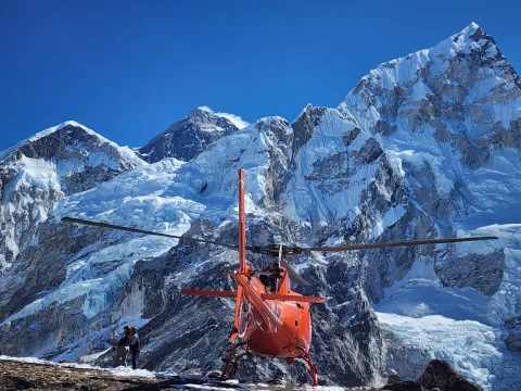 Everest Region Helicopter Charter Flight