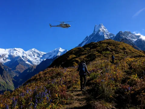 Mardi Himal Helicopter Tour